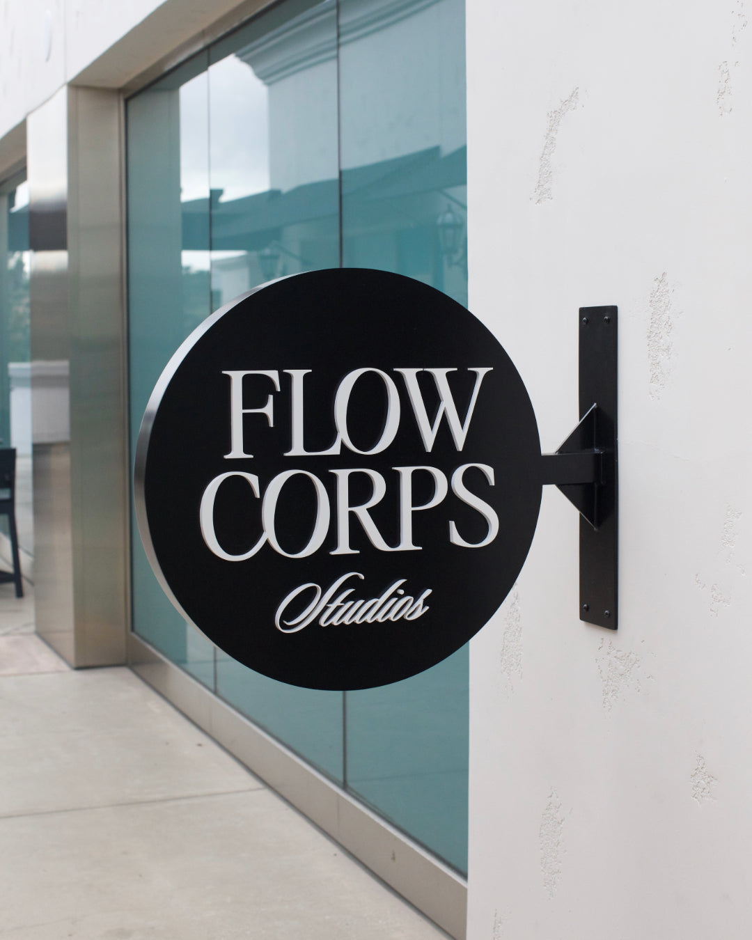 Exterior Sign for FlowCorps San Diego located at 1905 Calle Barcelona Suite 222, Carlsbad, CA 92009