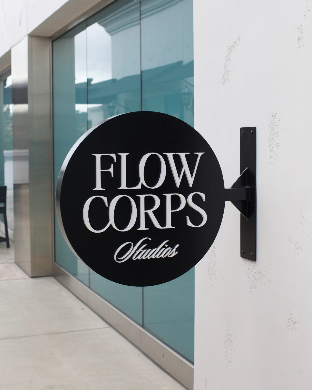 Exterior Sign for FlowCorps San Diego located at 1905 Calle Barcelona Suite 222, Carlsbad, CA 92009
